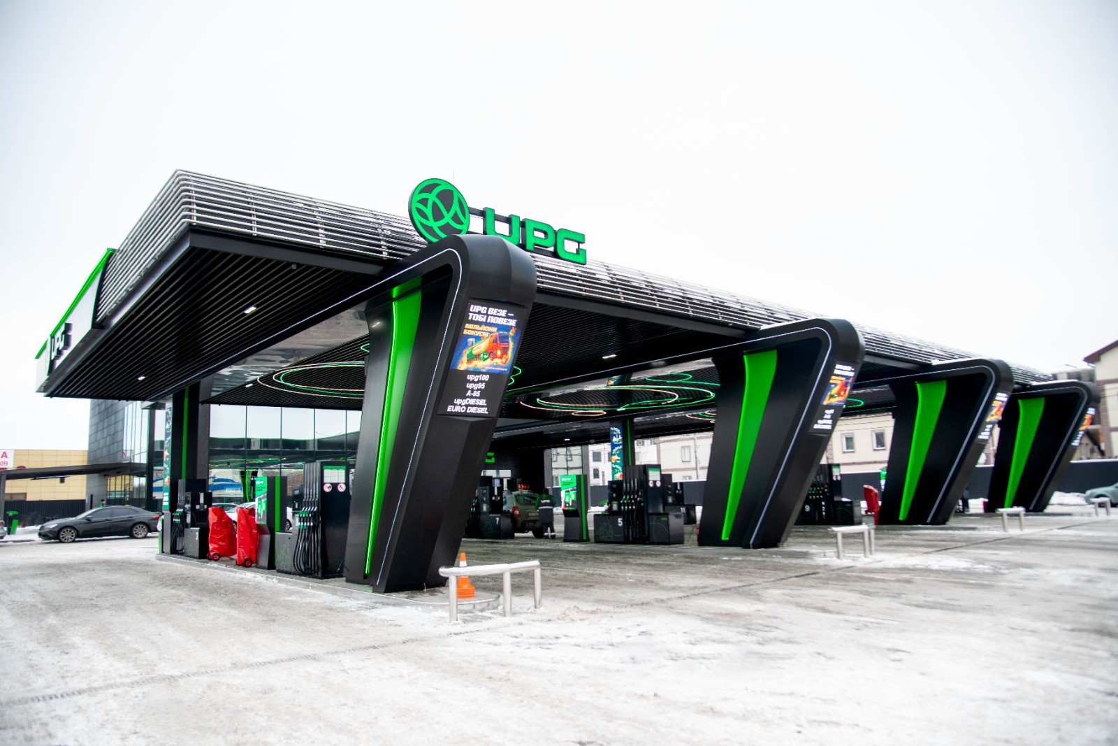 Перший заправно-відпочинковий комплекс UPG у столиці, оснащений повноцінним укриттям 3