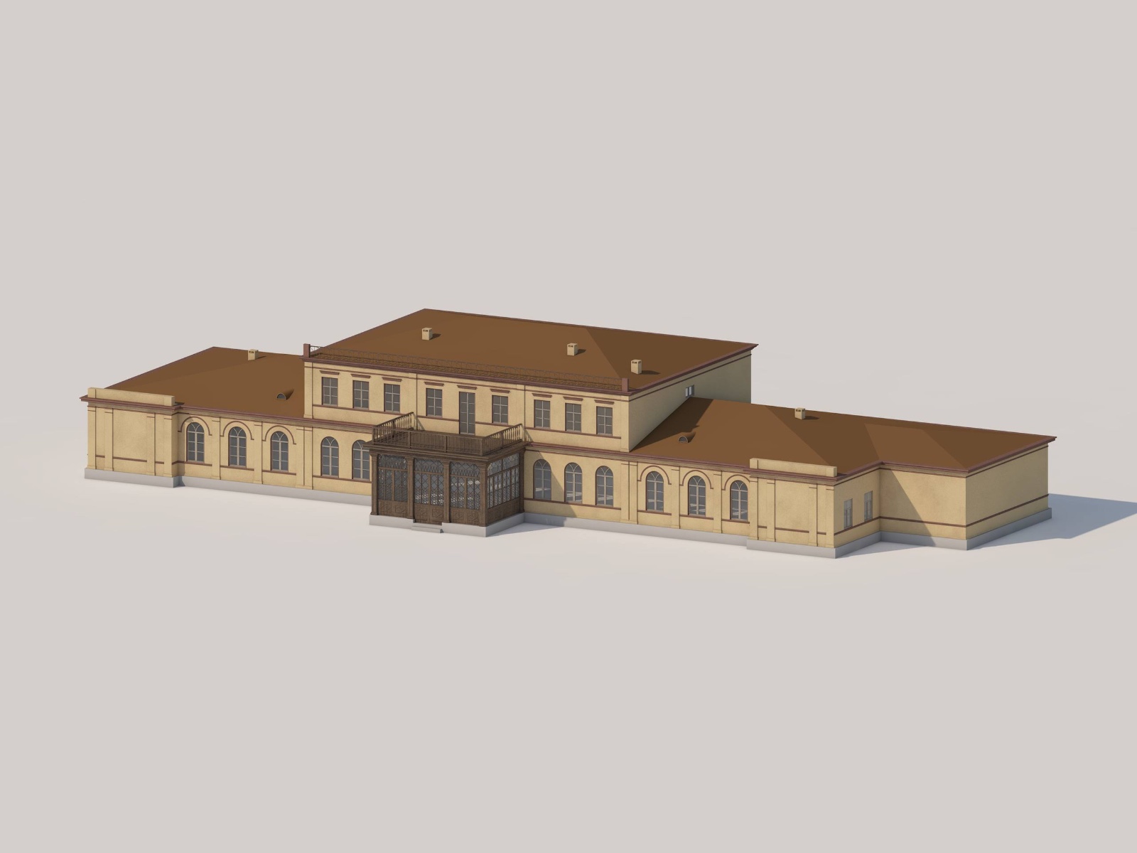 3D-реконструкція втрачених будівель Житомира 3
