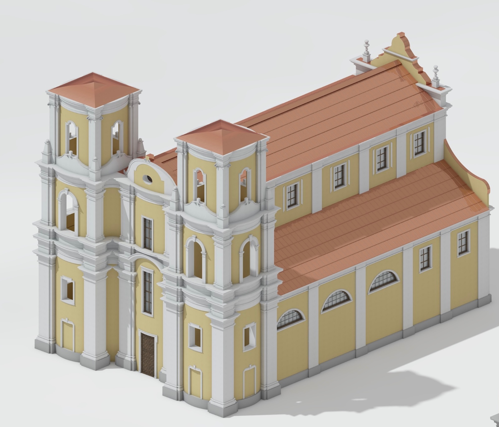 3D-реконструкція втрачених будівель Житомира