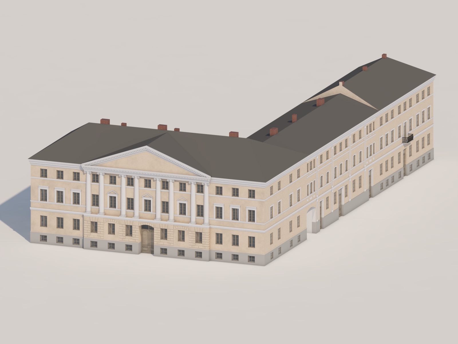 3D-реконструкція втрачених будівель Житомира 2
