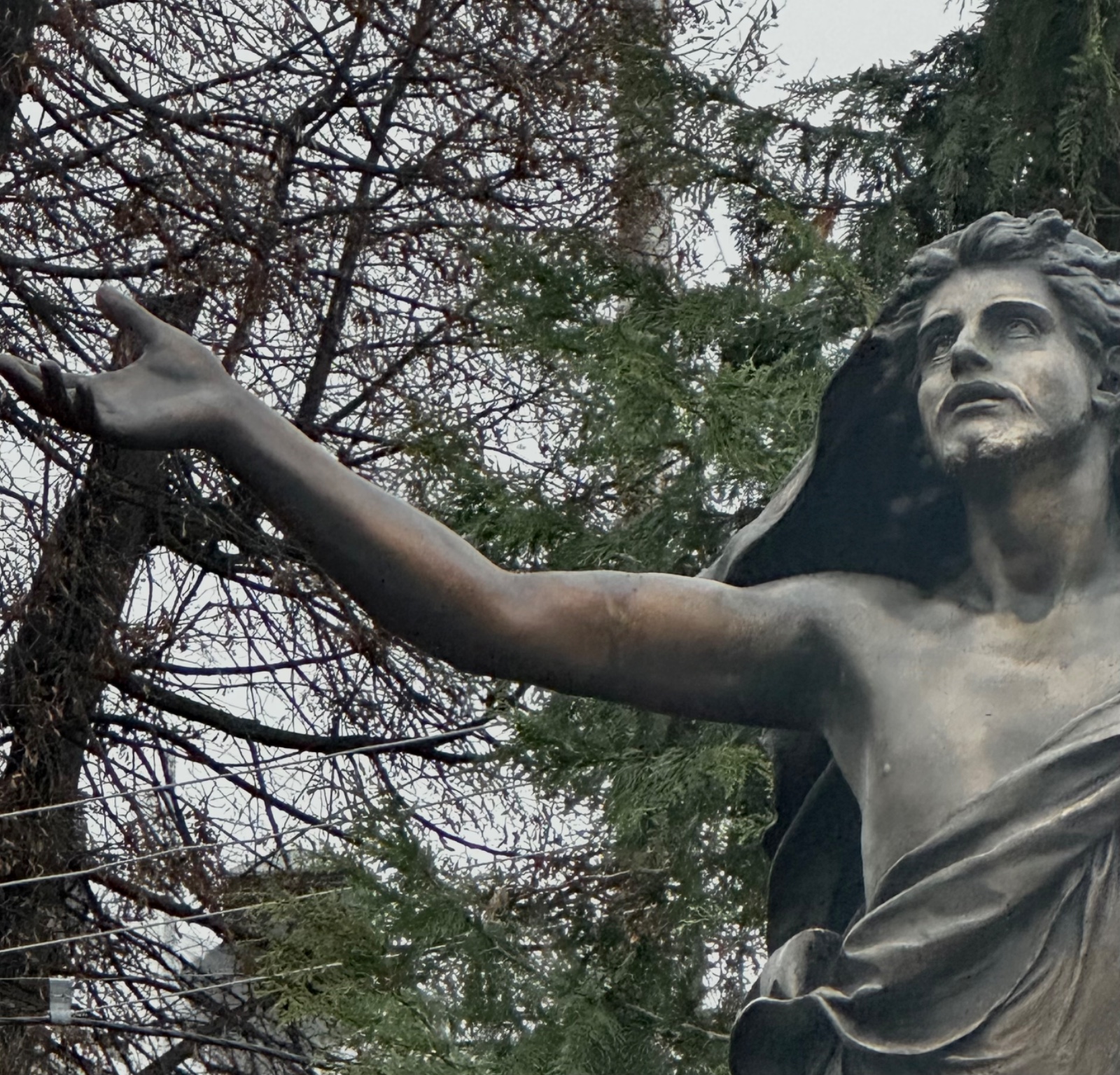 Відновлення руки скульптури XIX століття Вознесіння Ісуса Христа 2